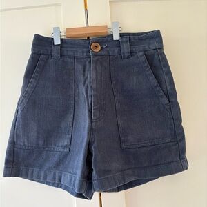 Beaton Linen Utility Shorts